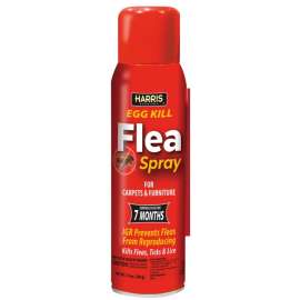 HARRIS FS-14 Flea Aerosol Insecticide, Liquid, Spray Application, 14 oz