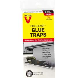Victor Hold-Fast M669 Rat Trap, 10 in L, 4.3 in W, Glue Locking