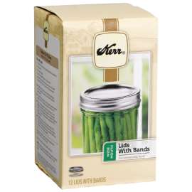 Kerr 2139300 Mason Jar Lid and Band