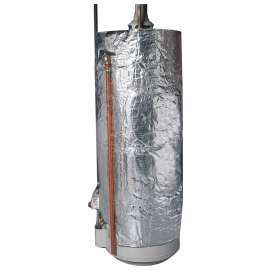 Frost King SP90A Insulation Blanket, 1 in Thick, Plastic, For: 60 gal Gas, Oil and Electric Water Heater