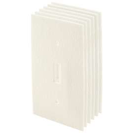 Frost King OSS6H Switch Sealer, 4 in L, 2-1/2 in W, Plastic Foam, White