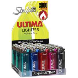 CALICO BRANDS LD18L-50/ULTM Lighter Assortment with Display