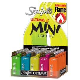CALICO BRANDS LD18M-50/ULTM Lighter Assortment with Display