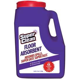 Superclean 701015 Floor Absorbent, 3 lb, Liquid, Essentially Odorless