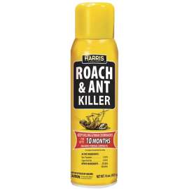 HARRIS RA-16 Roach and Ant Killer, Liquid, 16 oz