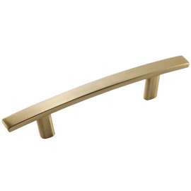 Amerock Cyprus Series BP26201BBZ Cabinet Pull, 5-1/4 in L Handle, 1-1/16 in H Handle, 1-1/16 in Projection, Zinc