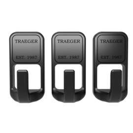 Traeger BAC536 Grill Hook, Magnetic, Aluminum Alloy, Brown, Titanium-Coated