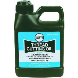 Harvey 016050 Thread Cutting Oil, Clear, 1 pt Bottle