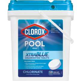 Clorox POOL & Spa XtraBlue 23035CLX Chlorinating Tablet, Solid, Chlorine, 35 lb
