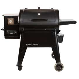 PIT BOSS PBPEL085010527 Pellet Grill, 40,000 Btu, 879 sq-in Primary Cooking Surface, Steel Body, Black