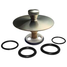 Keeney K826-36DSBN Bathtub Drain Stopper, Brushed Nickel