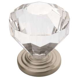 Amerock 5PK14303G10 Cabinet Knob, Satin Nickel
