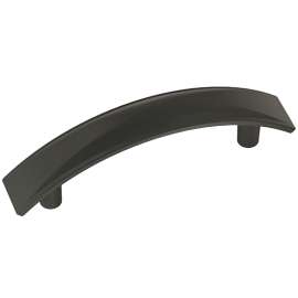 Amerock Extensity Series BP29379FB Cabinet Pull, 4-1/8 in L Handle, 11/16 in H Handle, 1-5/16 in Projection, Zinc
