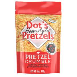 Dot's Homestyle Pretzels 0005 Pretzel Crumbles, 10 oz Rub Pack