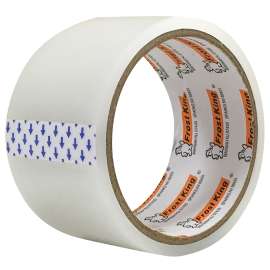 Frost King T94H Weatherseal Tape, 25 ft L, 2 in W, Plastic, Clear