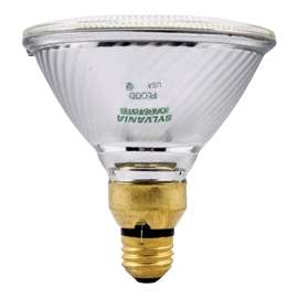 Sylvania 10723 Halogen Reflector Lamp, 70 W, Medium E26 Lamp Base, PAR38 Lamp, Bright White Light, 1305 Lumens