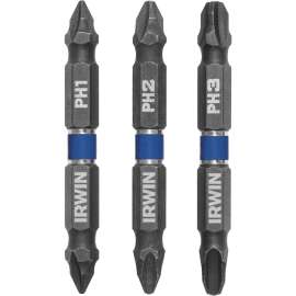 BIT IMP DBL END PH 3PK 2-1/2IN