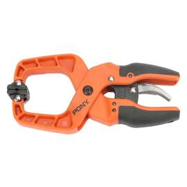 PONY 32150 Hand Clamp, 1-1/2 in Max Opening Size, Nylon Body