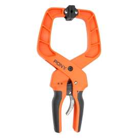 PONY 32400 Hand Clamp, 4 in Max Opening Size, Nylon Body