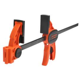 JORGENSEN E-Z HOLD Series 33612 Light-Duty Expandable Bar Clamp, 150 lb, 12 in Max Opening Size, 2-1/2 in D Throat