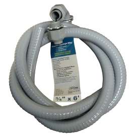 Homerite 65401 Liquidtight Whip, 3/4 in Cable, 6 ft L, PVC