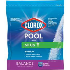 Clorox 12104CLX pH Up, Granular, White, 4 lb