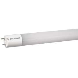 Sylvania LEDlescent Series 75026 LED Bulb, Linear, T8 Lamp, G13 Lamp Base, Frosted, Warm White Light, 4100 K Color Temp