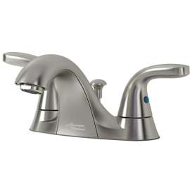 American Standard Cadet Suite Series 9091201.295 Centerset Bath Faucet, 1.2 gpm, 2-Faucet Handle, 3-Faucet Hole, Metal