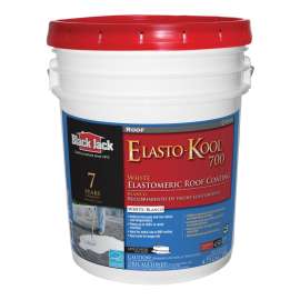 Gardner SK-7705 Elastomeric Roof Coating, White, 18 L Pail, Liquid