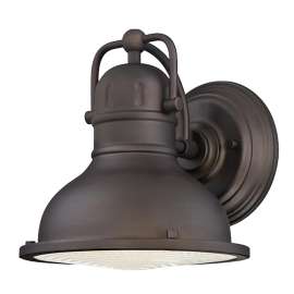 Westinghouse Orson Series 62034 Wall Lantern Sconce, 120 V, Integrated LED Lamp, 500 Lumens Lumens, 2700 K Color Temp