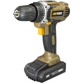 ROCKWELL Shop SS2811 Compact Drill Kit, Battery Included, 18 V, 1.3 Ah, 3/8 in Chuck, Keyless Chuck