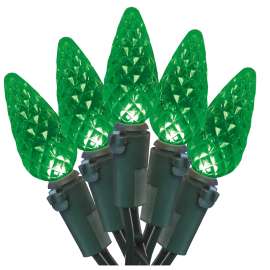 LED OUTDOOR 70L C6 GRN 4X4X4IN