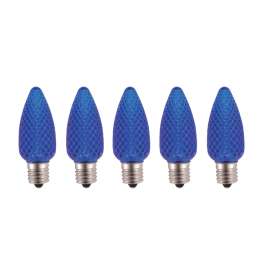 Hometown Holidays 24994 Bulb, Intermediate Lamp Base, LED Lamp, Crystal Blue Light