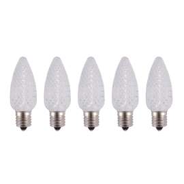 Hometown Holidays 24991 Bulb, Intermediate Lamp Base, LED Lamp, Crystal Cool White Light