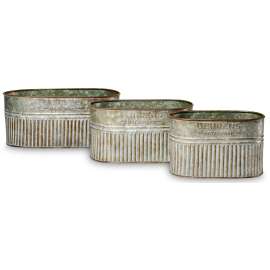 Behrens M19OS1 Stock Tanks, Oval, Steel, Aged