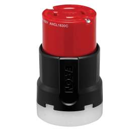 Arrow Hart AHCL1630C Ultra-Grip Locking Connector, 3 -Pole, 30 A, 480 VAC, NEMA: NEMA L16-30, Black/Red