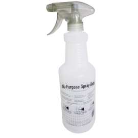 SPRAYCO 300905 All-Purpose Spray Bottle, Adjustable, Spray Nozzle, Plastic, Clear