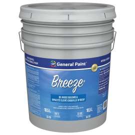 General Paint Hi-Hide GE0055120-20 Interior Paint, Eggshell, White, 5 gal Pail