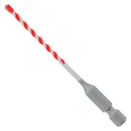 Diablo SPEEDemon DMARG1010 Hammer Drill Bit, 1/8 in Dia, 3 in OAL, Percussion, 10 mm Dia Shank, Hex Shank