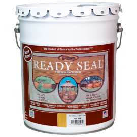 Ready Seal 505C Exterior Wood Stain and Sealer, Water White, Liquid, 5 gal