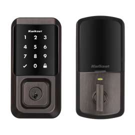 Kwikset Halo Series 939 WIFI TSCR 11P Touchscreen Wi-Fi Enabled Smart Lock, AAA Grade, Keyless Key, Zinc, Residential