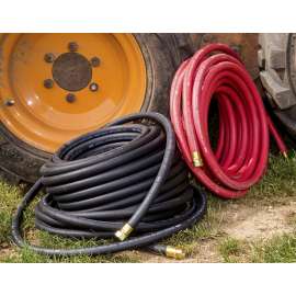 SWAN SGHW58050 Garden Hose, 50 ft L, Rubber