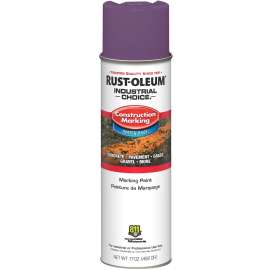 Industrial Choice M1400 System 316312 Construction Marking Paint, Safety Purple, 17 oz, Aerosol Can