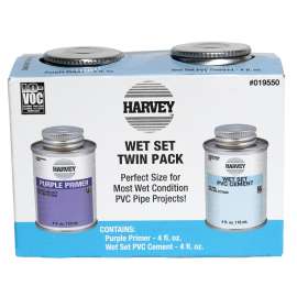 Harvey 019550 Wet Set/Primer, Purple, 4 oz Box