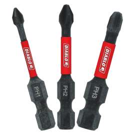 Diablo DPHV2-S3 Insert Bit Set, 3-Piece