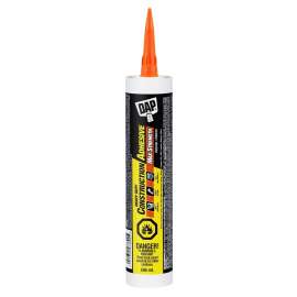 DAP Max Strength 74880 Construction Adhesive, White, 266 mL Cartridge