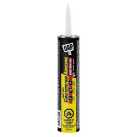 DAP 4000 SUBFLOOR 74881 Construction Adhesive, Tan, 305 mL Cartridge