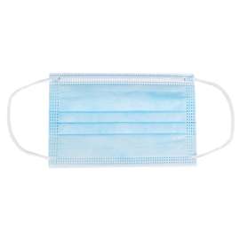 Exclusively Orgill Kid's Face Mask, 3-Ply, Blue