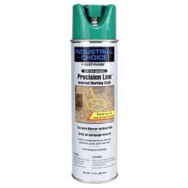Industrial Choice MC1800 System Precision Line 205238 Inverted Marking Chalk, APWA Green, 17 oz, Aerosol Can