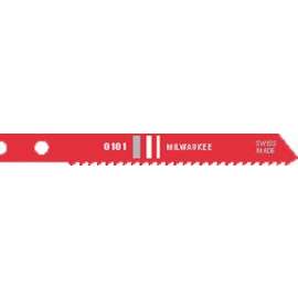 Milwaukee 48-42-5166 Jig Saw Blade, 9/32 in W, 5-1/4 in L, 24 TPI, Bi-Metal Cutting Edge